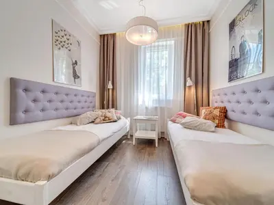 Łóżko lub łóżka w pokoju w obiekcie Apartment Willa Maria by Interhome