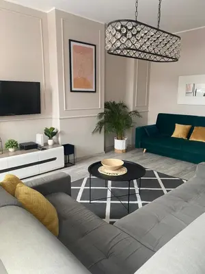 Część wypoczynkowa w obiekcie Apartament BellaPola