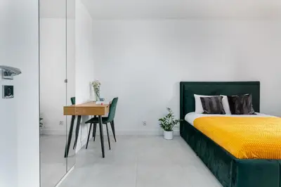 Łóżko lub łóżka w pokoju w obiekcie Pure Rental Apartments