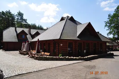 Budynek, w którym mieści się motel