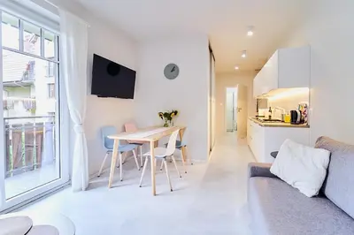 Telewizja i/lub zestaw kina domowego w obiekcie Willa Ogrodowa