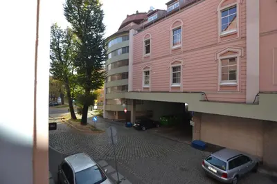 Budynek, w którym mieści się aparthotel