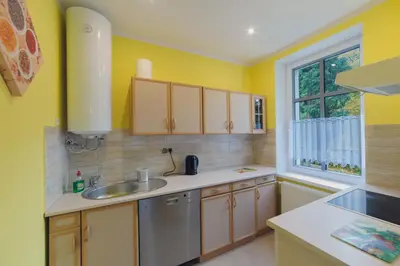 Kuchnia lub aneks kuchenny w obiekcie Apartament Grosik