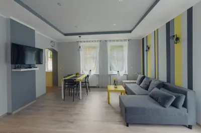 Telewizja i/lub zestaw kina domowego w obiekcie Apartament Grosik