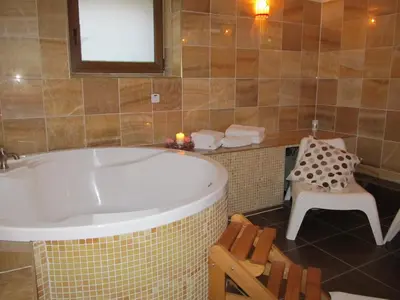 Łazienka w obiekcie Willa Pod Gwiazdami & SPA