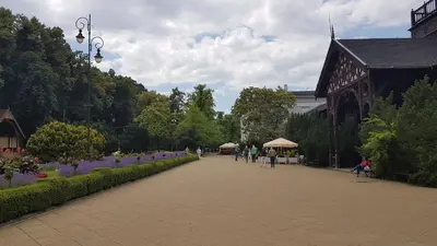 Ogród w obiekcie Wanda