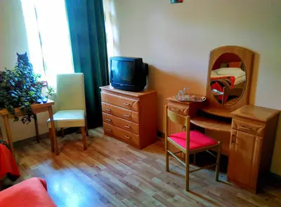 Telewizja i/lub zestaw kina domowego w obiekcie Motel Rezydent