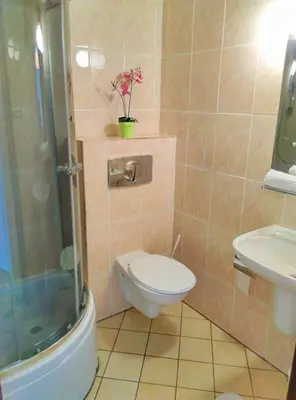 Łazienka w obiekcie Motel Rezydent