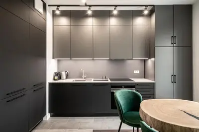 Kuchnia lub aneks kuchenny w obiekcie RentPlanet - Apartamenty Stare Miasto