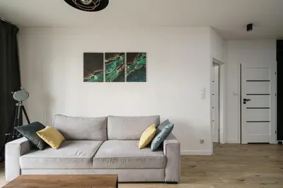 Część wypoczynkowa w obiekcie RentPlanet - Apartamenty Stare Miasto