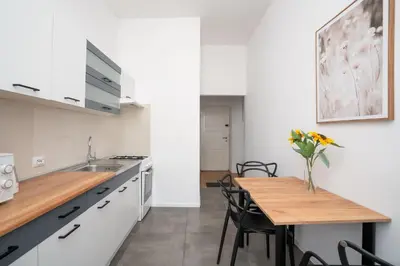 Kuchnia lub aneks kuchenny w obiekcie A.S. Home Świdnicka Street