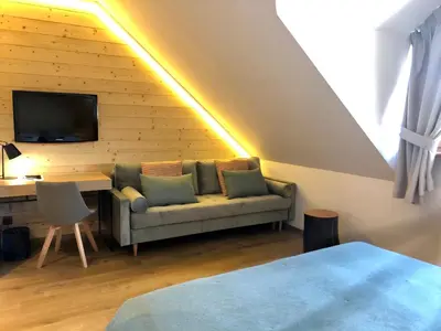 Część wypoczynkowa w obiekcie Chata Walichnowska