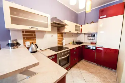 Kuchnia lub aneks kuchenny w obiekcie Apartament Eva