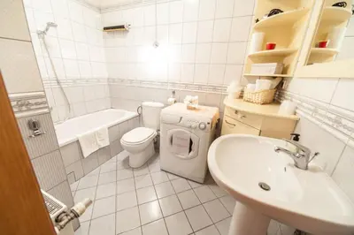 Łazienka w obiekcie Apartament Eva