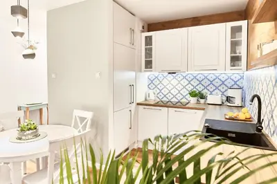 Kuchnia lub aneks kuchenny w obiekcie Mojito Apartments - Botanica II
