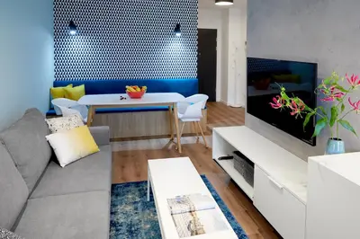 Część wypoczynkowa w obiekcie Mojito Apartments - Botanica II