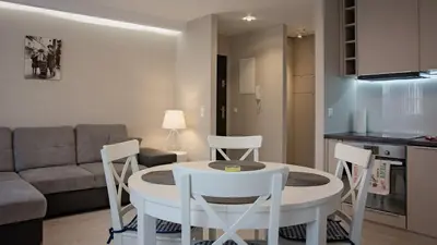 Kuchnia lub aneks kuchenny w obiekcie Apartament Piano 2