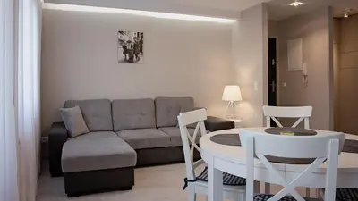 Część wypoczynkowa w obiekcie Apartament Piano 2