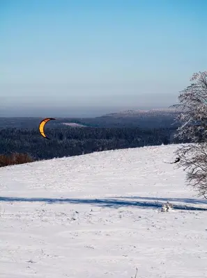 Obiekt Ośrodek Pegaz zimą