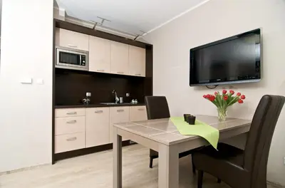 Kuchnia lub aneks kuchenny w obiekcie Silver Apartments