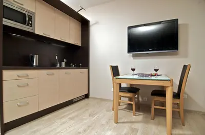 Kuchnia lub aneks kuchenny w obiekcie Silver Apartments