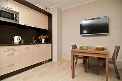 Kuchnia lub aneks kuchenny w obiekcie Silver Apartments