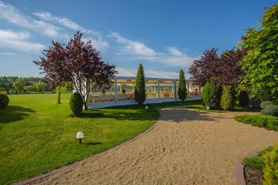 Ogród w obiekcie The Amber Business & Spa Hotel