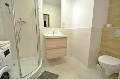 Łazienka w obiekcie Apartament Bema 37