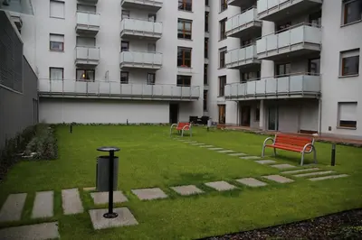 Ogród w obiekcie Apartament Bema 38