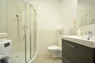 Łazienka w obiekcie Apartament Bema 38