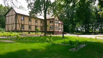 Ogród w obiekcie Centrum Noclegowe Amfiteatr