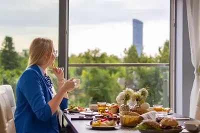 Jedzenie w hotelu lub w pobliżu
