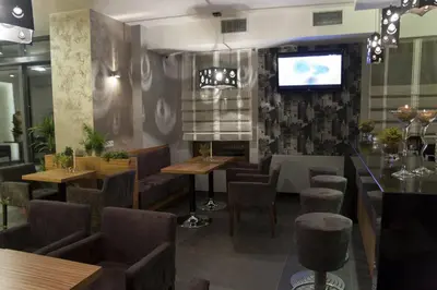 Część wypoczynkowa w obiekcie Hotel Vis A Vis
