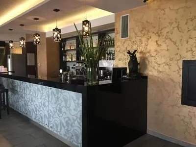 Hol lub bar w obiekcie Hotel Vis A Vis