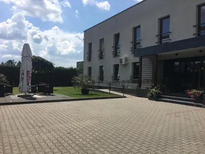 Ogród w obiekcie Hotel Vis A Vis