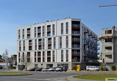 Budynek, w którym mieści się apartament