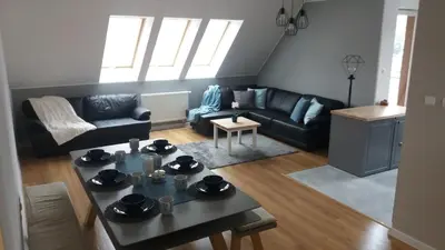 Część wypoczynkowa w obiekcie Apart Hotel 37 (108 m2)