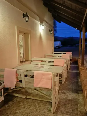 Balkon lub taras w obiekcie Dom pod lawendowym polem