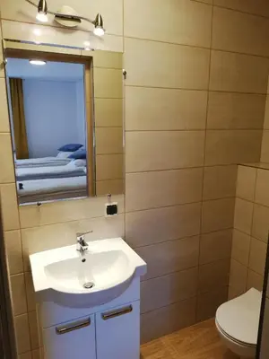 Łazienka w obiekcie Apartamenty Nad Odra