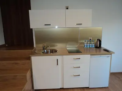Kuchnia lub aneks kuchenny w obiekcie Apartamenty Nad Odra