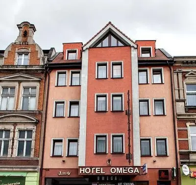 Budynek, w którym mieści się hotel