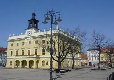 Budynek, w którym mieści się hotel