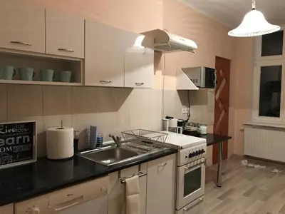 Kuchnia lub aneks kuchenny w obiekcie Renovated apartment in Opole
