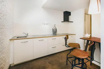 Kuchnia lub aneks kuchenny w obiekcie Hotel Inter