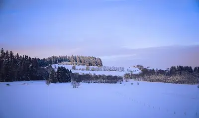 Obiekt Agroturystyka Słoszówka zimą