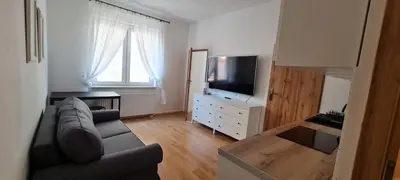 Telewizja i/lub zestaw kina domowego w obiekcie Lawa