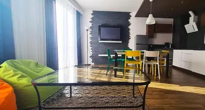 Część wypoczynkowa w obiekcie Lux Apartment Modern