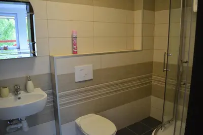 Łazienka w obiekcie Sieraton Pokoje i Apartament