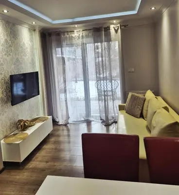 Telewizja i/lub zestaw kina domowego w obiekcie Na Grobli 014
