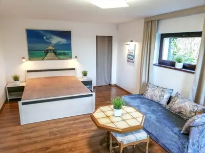 Część wypoczynkowa w obiekcie Apartament na Wolanach